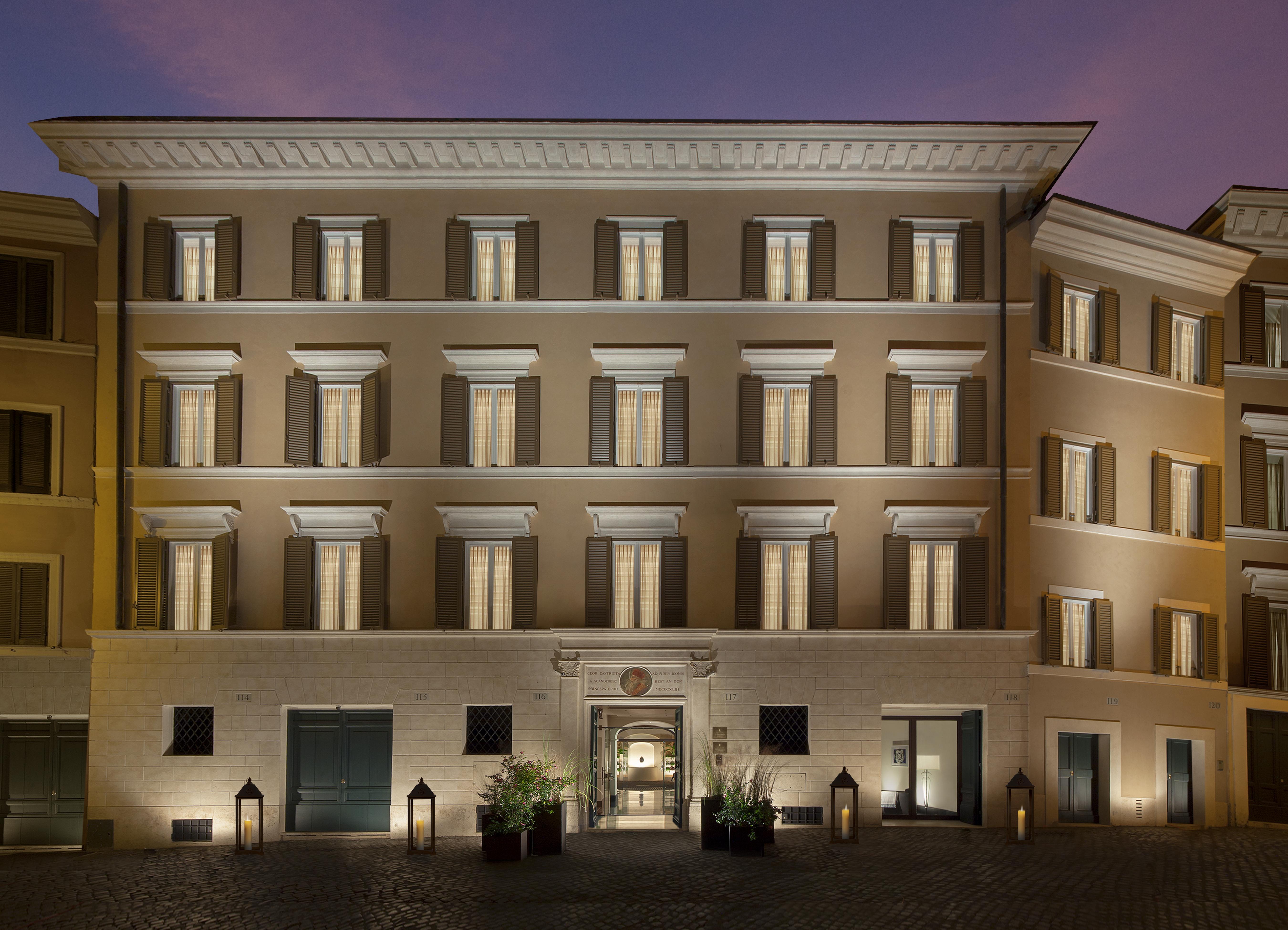 Palazzo Scanderbeg Rome Bagian luar foto