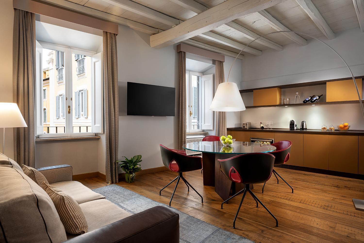 Palazzo Scanderbeg Rome Bagian luar foto